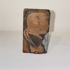 Antique Profile Silhouette Copper Letterpress Printers Block