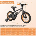 14-inch Kid   s Bike For 3-5 Years Old W  Adjustable Saddle   Anti-slip Handlebar