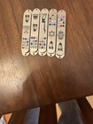 Set Of 5 Pewter Jewish Mezuzah With Hoshen 12 Tribes Of Israel Star Of Davi