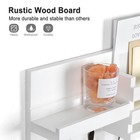 Mail Organizer Wall Mount Key Holder Shelf Wood 16 5x8 7x3 5 Inch Hanger