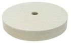 6  Felt Buffing Wheel For Bench Grinder Extra Thick Hard Firm Steel Polishing