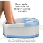 Conair Waterfall Pedicure Foot Spa Bath With Blue Led Lights  Massaging Bubbles 