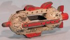 Vintage 1930   s Buck Rogers Metal Tootsie Toy Flash Blast Blast Attack Space Ship