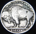 Nice Tougher Date 1924-d Buffalo Nickel 5   Free Shipping  Lf103ry