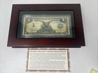  1 Series 1899 Black Eagle Silver Certificate In Beautiful Wooden Box  1262