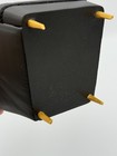        1 6 Scale Chair pillow  For Fashion Dolls 3d Printed Black  Golden no Doll      
