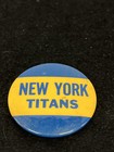 Vintage New York Titans 1960 Afl Football Stadium Pin Button