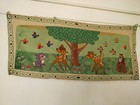Vintage Needlepoint Tapestry Wall Hanging Tapestries Crosstitch Embroidery