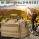30l Tactical Gun Soft Case Pistol Bag Double Handgun Storage Shooting Range Us
