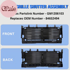 Front Active Grille Shutter Compatible With 2019-2024 Chevrolet Silverado 1500 4