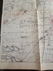 Wwi St Mihiel Operation Map No Viii 1st Division Aef 1918 Folding Map 21x21