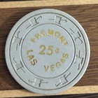   25 Fremont Las Vegas Nevada Casino Poker Gaming 25 Cent Chip