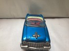 Vintage  Yoshiya Japan Tin Litho Bump    N Go Car