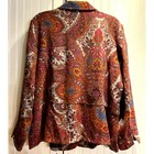 Coldwater Creek Tapestry Paisley Brocade Blazer Jacket Plus 2x 20-22