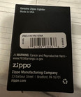 Zippo---retro Star   Usa Flag----brushed Chrome Finish Lighter---28653