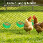 20 Pcs Cage Cups 16 Oz Chicken Feeder Waterer Birds Feeders Hanging Bunny Cag   
