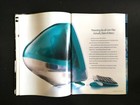 Vintage 1999 Apple Imac Computer 14 Page Color Brochure Ad