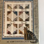 The City Stitcher Quilt Collection Sawtooth Cats Pattern Designs By Janet Miller