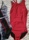 Lot Of Jo Jax Leotards  3  With Cute Strappy Backs   Sports Bra Xxsa