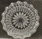 Vintage Ashtray Heavy Crystal Cut Art Glass  G-114