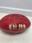Sherrin Kangaroo Brand Synthetic Afl Football In Red 15th Years Of The Tac Cup