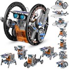 13-in-1 Solar Robot Toys For Ages 8 9 10 11 12 Year Old Boys Girls  Stem Gray