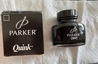 Parker Quink Bottled Ink For Fountain Pens - Permanent Black 2 Oz
