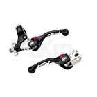 2007-2024 Yamaha Raptor 700 r Asv F4 Series Brake   Clutch Lever Pair Pack Black