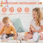 Montessori Baby Musical Instruments Set - Xylophone Maracas Tambourine