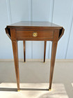 Baker Furniture Mahogany Pembroke Side end Table-high Quality Drop Leaf Table