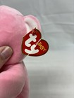 W  Tag  Baby Ty Princess Bear Plush Stuffed Animal Pink 7  Embroidered Sewn Eyes