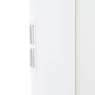 Via 36 In  X 80 In  White Vinyl Accordion Door With Hardware