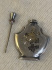Antique Perfume Bottle Sterling Silver Beautifully Engraved Japanese 2 25   