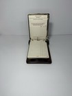 Vintage Bates Listfinder Cavalier Model Brown Metal Desk Top Address Phone Book