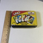 2003 The Simpsons Uno Card Game Special Edition Tin  Mattel 112 Cards Complete