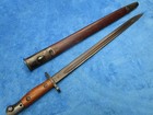 Original Ww2 Australian M1907 British Smle Rifle Bayonet And Scabbard 1943 44