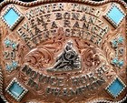 Novice Horse Champion Riata Ranch Event Center Barrell Racing Trophy Belt Buckle