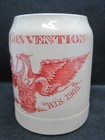 Antique Foe Fraternal Order Of Eagles Stoneware Mug 1905 Green Bay Wis 