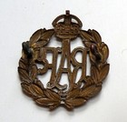 World War Ii Royal Air Force Cap Badge Original Issue Very Good Condition