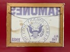 Rare 1981 Ramones All The Way  27x20x2  Original Vinyl Sign Backed To Wood