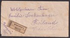 Austria 1919-21 Issues On Multi Franked 1921 Registered Cover