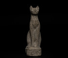 Authentic Ancient Egyptian Antique Rare Goddess Bastet Figurine Egyptian Bc