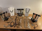 Huge Lot Wearable Vintage Jewelry Necklace Bracelet Earrings
