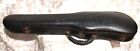 Vintage 4 4 Violin Case  Mid-1900s Fitted Leather  Brass Fittings   Felt Lining