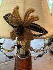 Gorgeous Set Of Four  4   French Beaded Lampshades  Old World Charm And Elegance