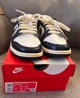 Womens Size 6 - Nike Dunk Premium Low Vintage White midnight Navy