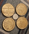 4 Zion National Park Utah Tokens Challenge Coins Medals