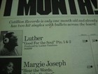 Luther Vandross Good For The Soul   Margie Joseph Rare 1976 Promo Poster Ad