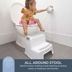 2-up Step Stool For Kids Toddler Step Stool Hepler For Bathroom Non-slip Bedroom