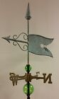Beautiful Copper Antique Finish Weathervane complete Setup   Mount sold As Shown